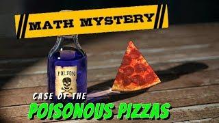 Case of The POISONOUS PIZZAS Math Mystery Video Hook