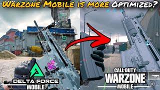 Warzone Mobile is more optimized then Delta Force Mobile? Reality