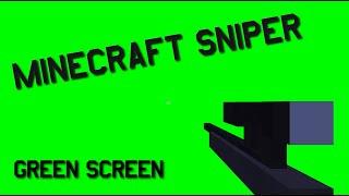 Minecraft Sniper Green Screen| [60fps|1080p]