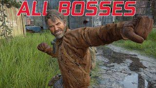 Joel VS All Bosses The Last of Us 2 Remastered 4K - No Return Mode