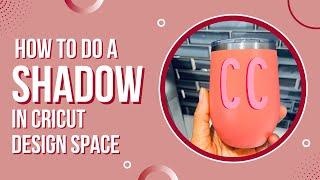 Creating A Shadow Effect In Cricut Design Space #cricut #designspace