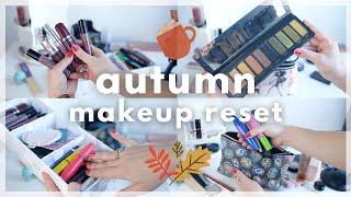 MAKEUP RESET - Updating My Everyday Makeup Bag for FALL/Products in My Project Pan & Fall Eyeshadows