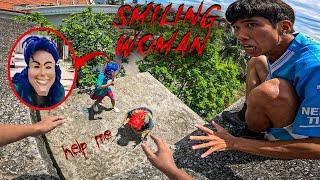 SMILING WOMAN REAL LIFE ESCAPE 10.0 | Horror Parkour Pov Short | Bubbles 3Run