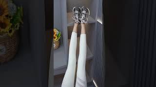 #气fashioncasualwear #women’s clothing #high-waisted high-elastic small-leg pants #summer wear