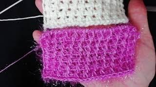 Acurlu muhteşem tunus işi crochet örgü modeli tunicana crochet