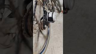 How to make electric bike at home | electric bike using gearbox motor 24v 250w