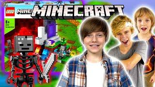 ЛЕГО МАЙНКРАФТ РАЗРУШЕННЫЙ ПОРТАЛ | ВСЯ СБОРКА | LEGO MINECRAFT