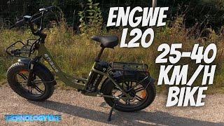 25-40Km/h ENGWE L20, das E-Bike für deine Freiheit