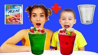 Желейный Стакан ХАРИБО Как сделать желейный стакан Jelly Glass Haribo