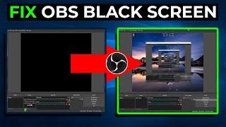 FIX OBS BLACK SCREEN DISPLAY CAPTURE [Easy FIX 2024] multiple solutions