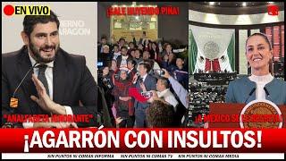 #EnVIVO I Diputado insulta a la presidenta I Trabajadores le dan la espalda a Piña I #UNM I Oct. 3