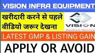 Vision infra Equipment IPO | Vision infra Equipment IPO Review | Vision infra Equipment IPO Details