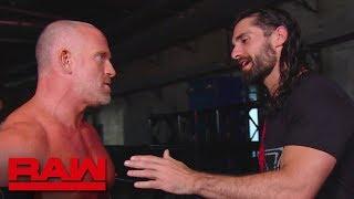 Seth Rollins dissuades Eric Young: Raw, June 17, 2019