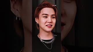 his deep voice at the end 