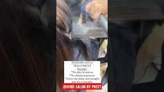 First time in kanpur Nanoplastia  Treatment @ JHHB SALON BY PREET #jhhbsalonkanpur