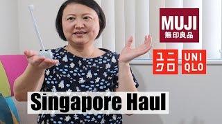 Singapore Haul | What I Bought In Singapore | Muji Uniqlo Minimalist Dresses