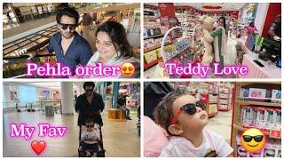 Pehla Official Order Aagaya | Like Father Like Son  | Fun shopping day️