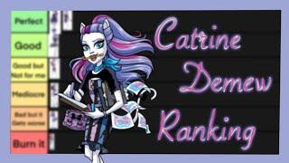 Ranking Every Catrine Demew Doll!