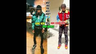 Drip Battle: NBA YoungBoy vs King Von | Who Had the Best Drip? (Comment Below!)