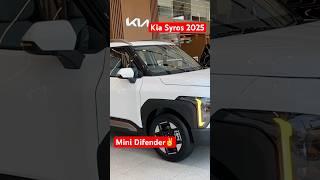 Mini Difender ️Kia Syros 2025 Htx Review | Kia Syros 2025 | Kia Syros Base Model 2025 | Kia Syors
