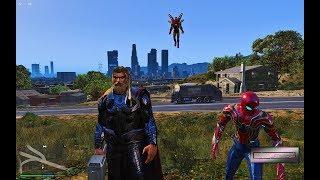 GTA 5 - Avengers vs. Thanos