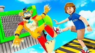 Destroying ALL FNAF Security Breach Animatronic RAGDOLLS (GMod)