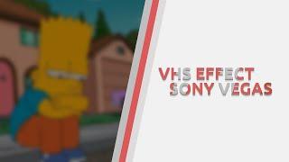 VHS EFFECT on Sony Vegas Pro [Tutorial] | CLAMS