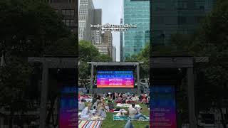 Free outdoor movie nights are back this summer in Bryant Park & Brooklyn with Paramount+! 