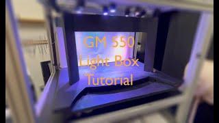 GM 550 Light Box Tutorial