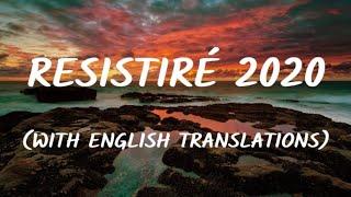 Resistiré 2020 (Letra/Lyrics With English Translation) Video