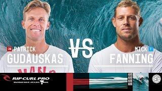 Patrick Gudauskas vs. Mick Fanning - Semifinals, Heat 1 - Rip Curl Pro Bells Beach 2018