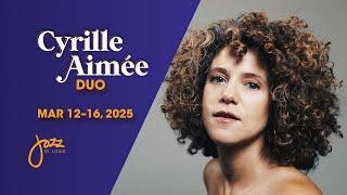 Cyrille Aimée Duo - Live from Jazz St. Louis