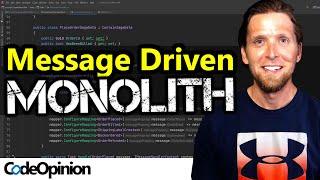 Message Driven Architecture to DECOUPLE a Monolith