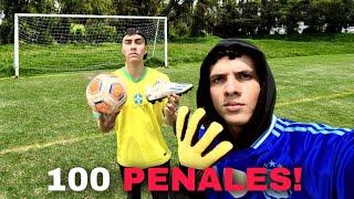 RETO de los 100 PENALES FT @elcristiangonzalez9091️  ¿QUIEN GANARÁ?