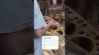 Part 1: Cylinder Head and Gasket Installation- African way  @jerUghanAworkshoP