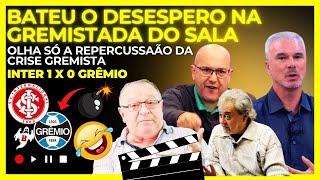 OLHA O DESESPERO DA GREMISTADA DO SALA DE REDAÇÃO APÓS O #INTER AMASSAR O #GRÊMIO NO GRENAL HA HA HA