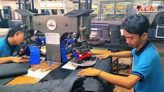 PROSES EMBOSS SARUNG JOK MOTOR SOLID | PT.KATONA DAYA MANDIRI