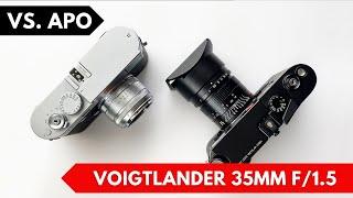  PART 2 (Benchmark Test) VOIGTLANDER 35mm 1.5 vs TTArtisan 35mm APO