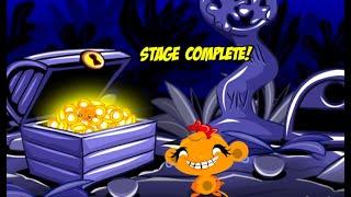 Monkey GO Happy Stage 379 - Under The Sea / Счастливая обезьянка: Уровень 379 - прохождение игры