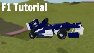 F1 Car Tutorial Plane Crazy