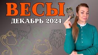 ВЕСЫ декабрь 2024: гороскоп таро Анна Ефремова