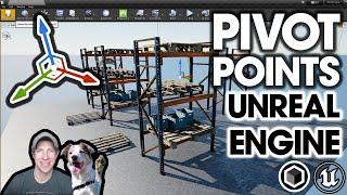 How to Adjust Object PIVOT POINTS in Unreal Engine!