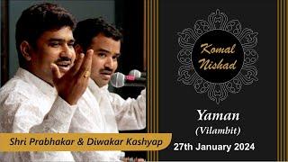 Raag Yaman | Kashyap Bandhu | Hindustani Classical Vocal | Komal Nishad  | Part 1/4