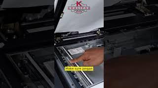 KONICA MINOLTA CARA COPY/FOTOSTAT IC #khalifahcopier #shorts #konicaminolta #tutorialprinter