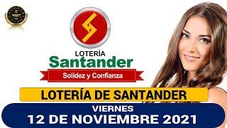 Resultado Lotería de Santander Viernes 12 de noviembre 2021