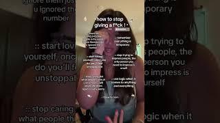 how to stop giving a f*ck!  #lolabekka #aesthetic #tips #stop #caring #advice
