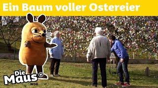 Ostereierbaum mit 10.000 Eiern | DieMaus | WDR