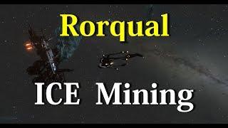 Rorqual Ice Mining using 'Excavator' Ice Harvesting Drones