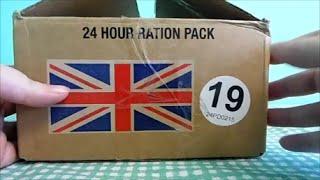 Unboxing: British Military Rations (Menu 19)