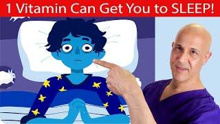 1 Vitamin Can Get You to Sleep Better!  (Insomnia, Sleep Disorders & Sleep Apnea)   Dr. Mandell